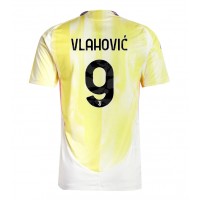 Juventus Dusan Vlahovic #9 Vieraspaita 2024-25 Lyhythihainen